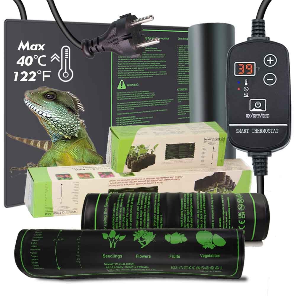 Seedling Heat Mat - حصيرة حرارية زواحف مقاومة للماء ،