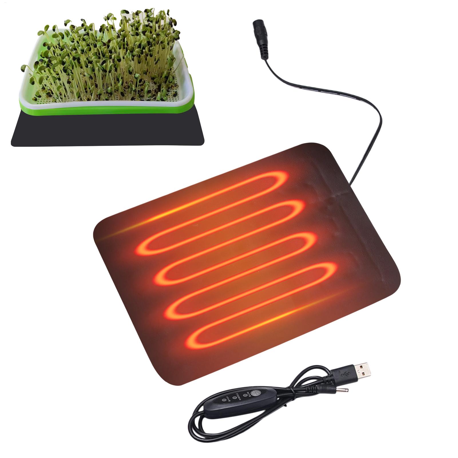 Seedling Heat Mat - سجادات تسخين USB للشتلات بقوة 8.5