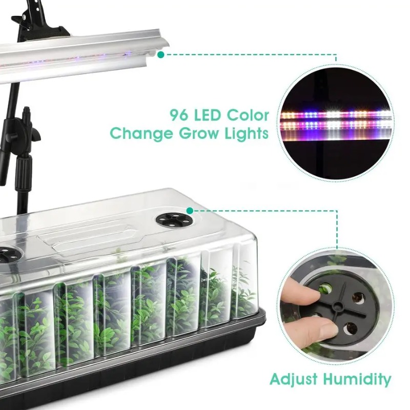 صينية بذور، طقم بدء زراعة البذ - مراجعة Seedling Heat Mat وسعره