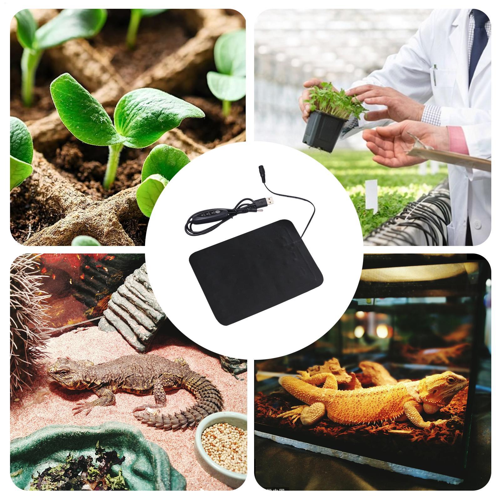 سجادات تسخين USB للشتلات بقوة  - مراجعة Seedling Heat Mat وسعره