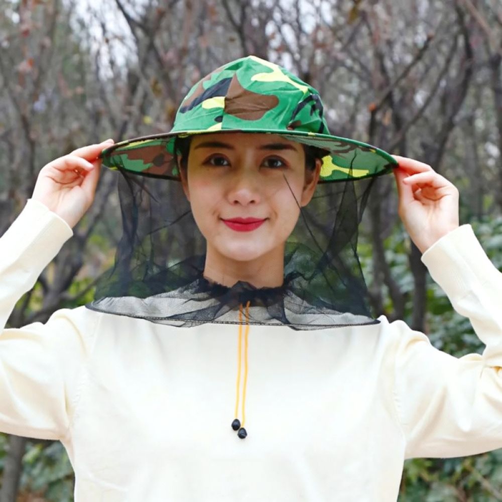 قبعة حماية لتربية النحل مع شبك - مراجعة Agriculture Farming Hats وسعره